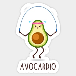 Avocardio Sticker